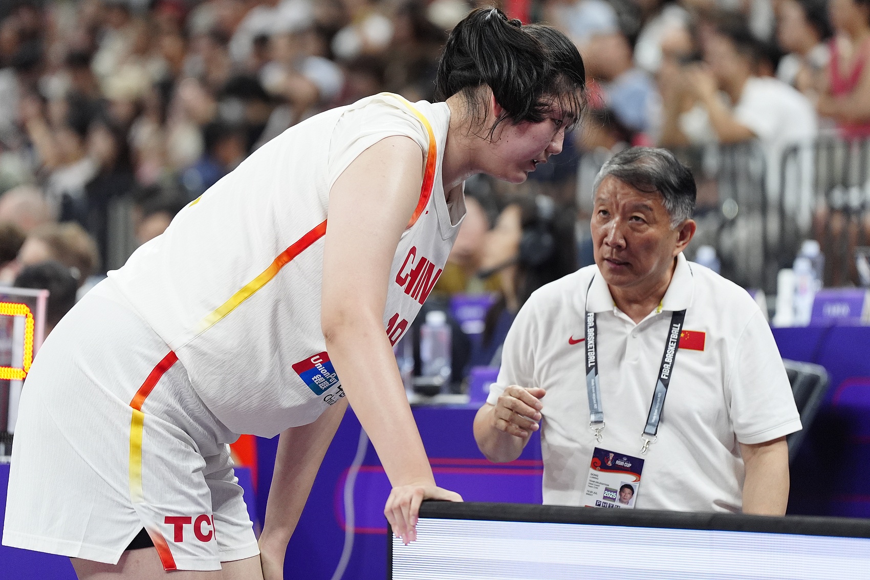 😬成年国家队首秀13分4板！宫鲁鸣：张子宇有10天时间没有训练